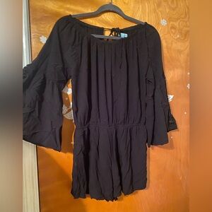 Black she + sky romper Size L